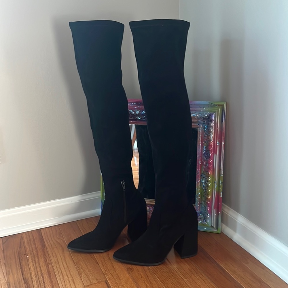 Thigh high boot size 7